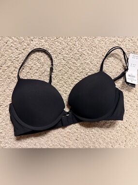 Gilly Hicks Black Padded T-Shirt Bra